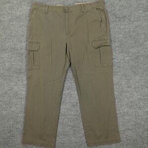 RedHead Cargo Pants Mens 44x31 Green Stretch Workwear Utility Pockets Outdoor